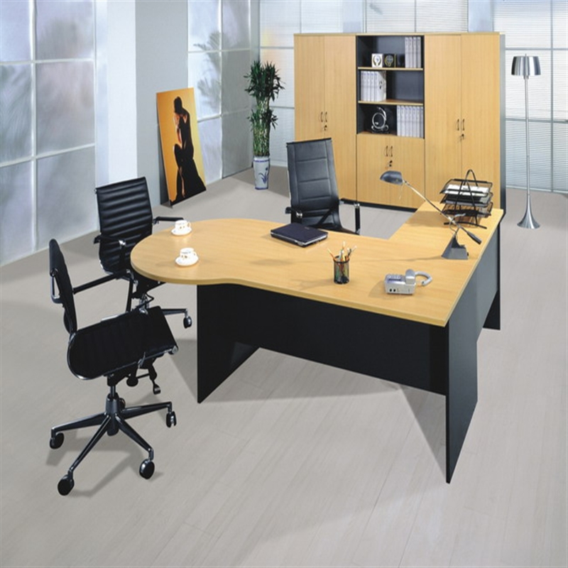 melamin kontormøbler (laminatmøbler, MFC) til australsk marked, skriveborde, arbejdsstation og skabe